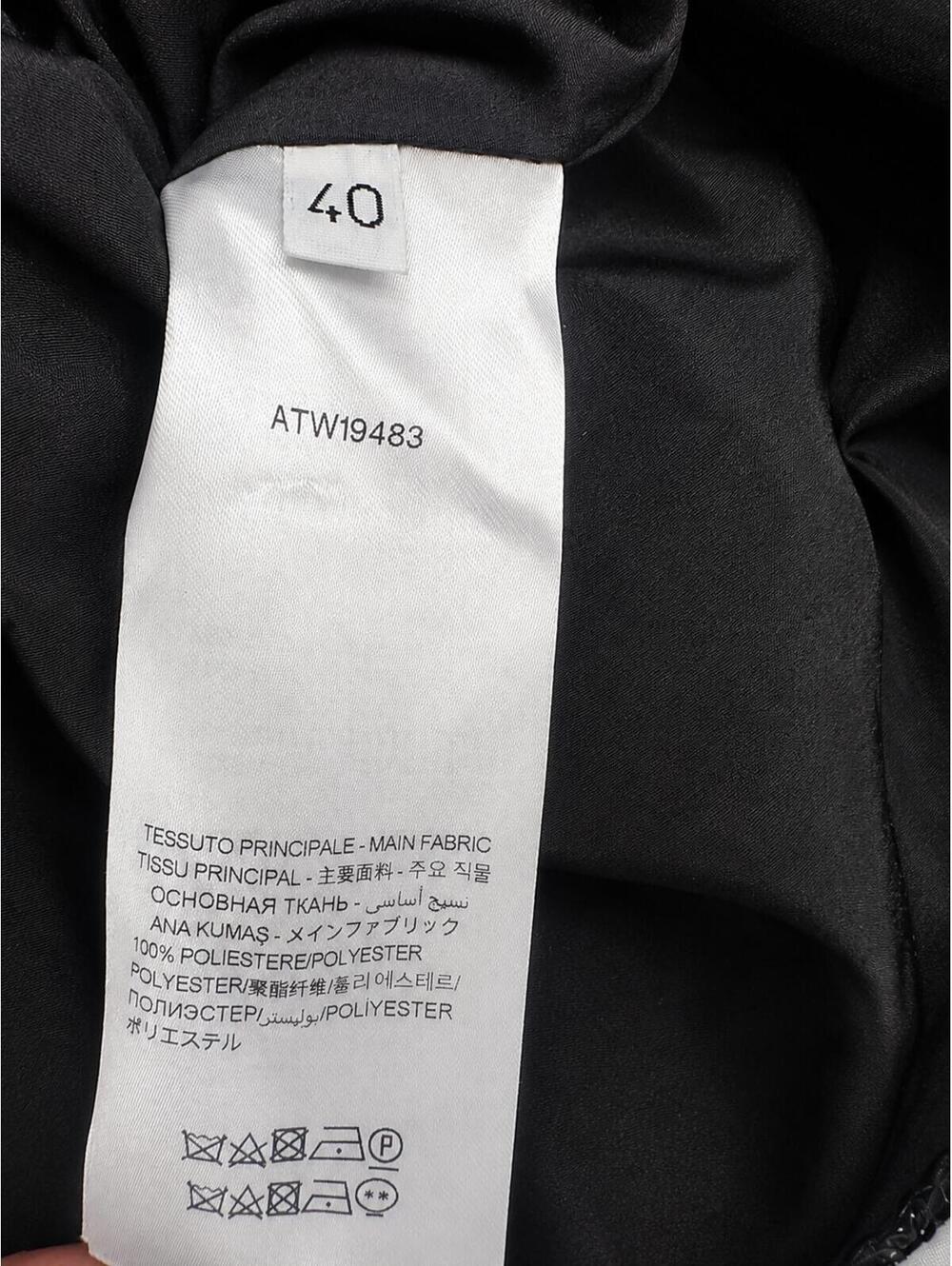 The Attico Black Sequin Off-Shoulder Ruched Mini Dress IT 40 US 4 S | NWT - Picture 8 of 8